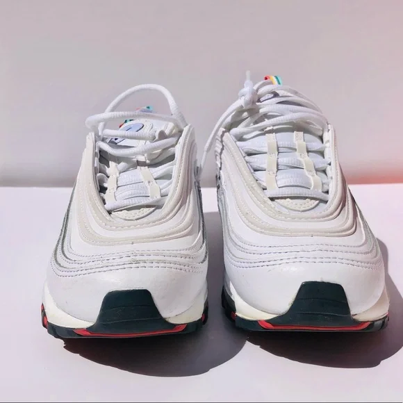 Nike Air Max 97 Triple White 2021 Size 7 (used only once). - Picture 2 of 6